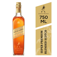 Whisky JOHNNIE WALKER Gold Label Botella 750ml