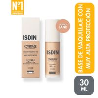 Base de Maquillaje Isdin Coverage 3.0 Sand Spf50+ 30 Gr