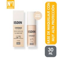 Base de Maquillaje Isdin Coverage 1.0 Pearl Spf50+ 30 Gr