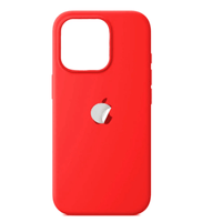 Case Silicona Para IPhone 16 Plus - Rojo