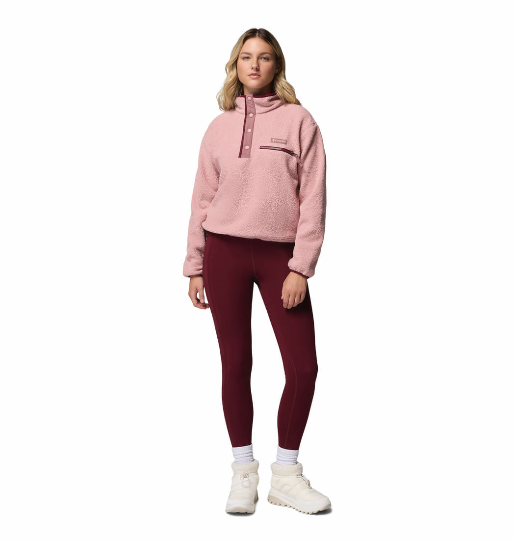 Polar Para Mujer Con 1/2 Broche Helvetia™ II Rosado Vestuario