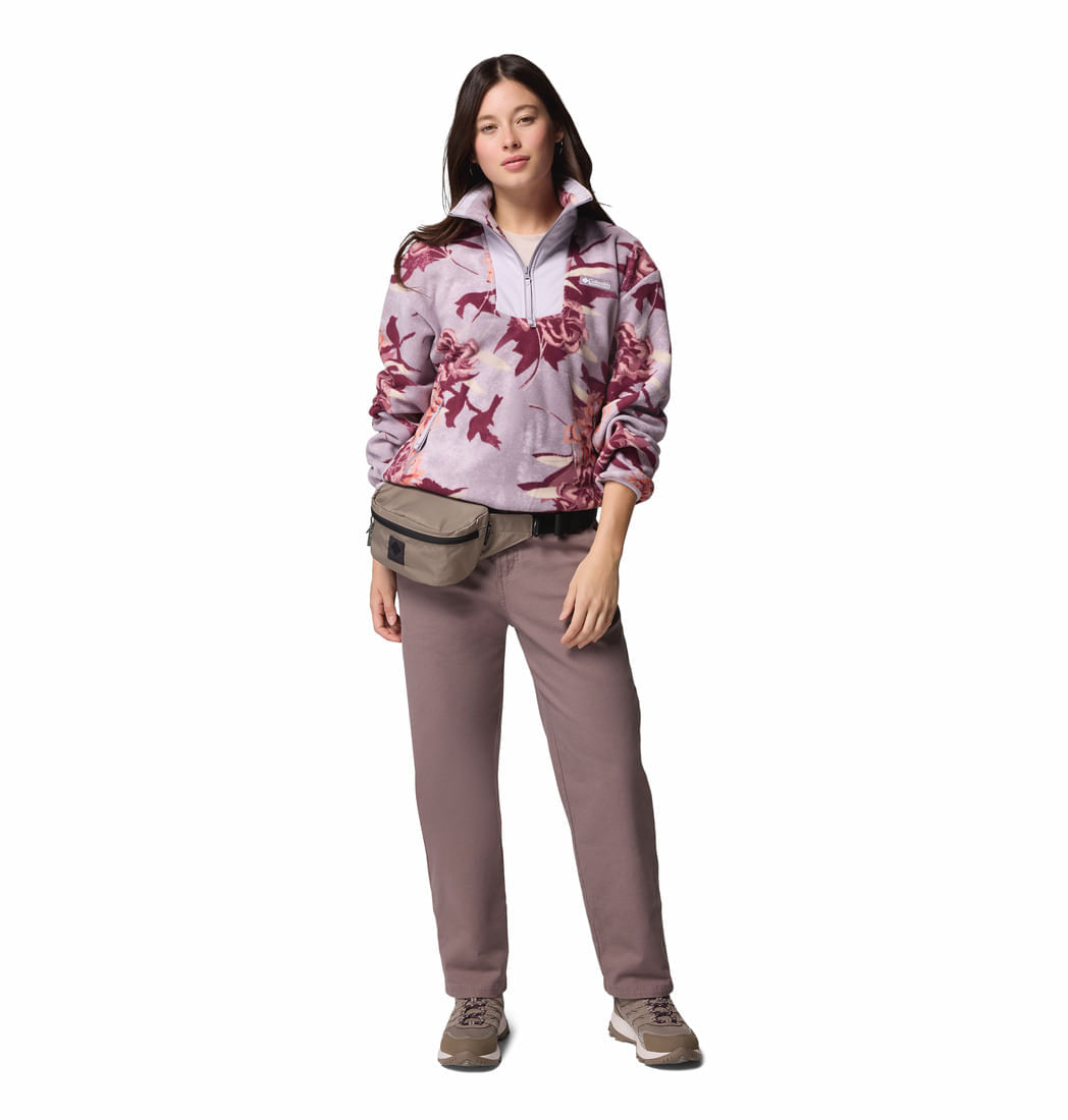 Polar Para Mujer Con 1/2 Cierre Sequoia Grove™ Lila Vestuario