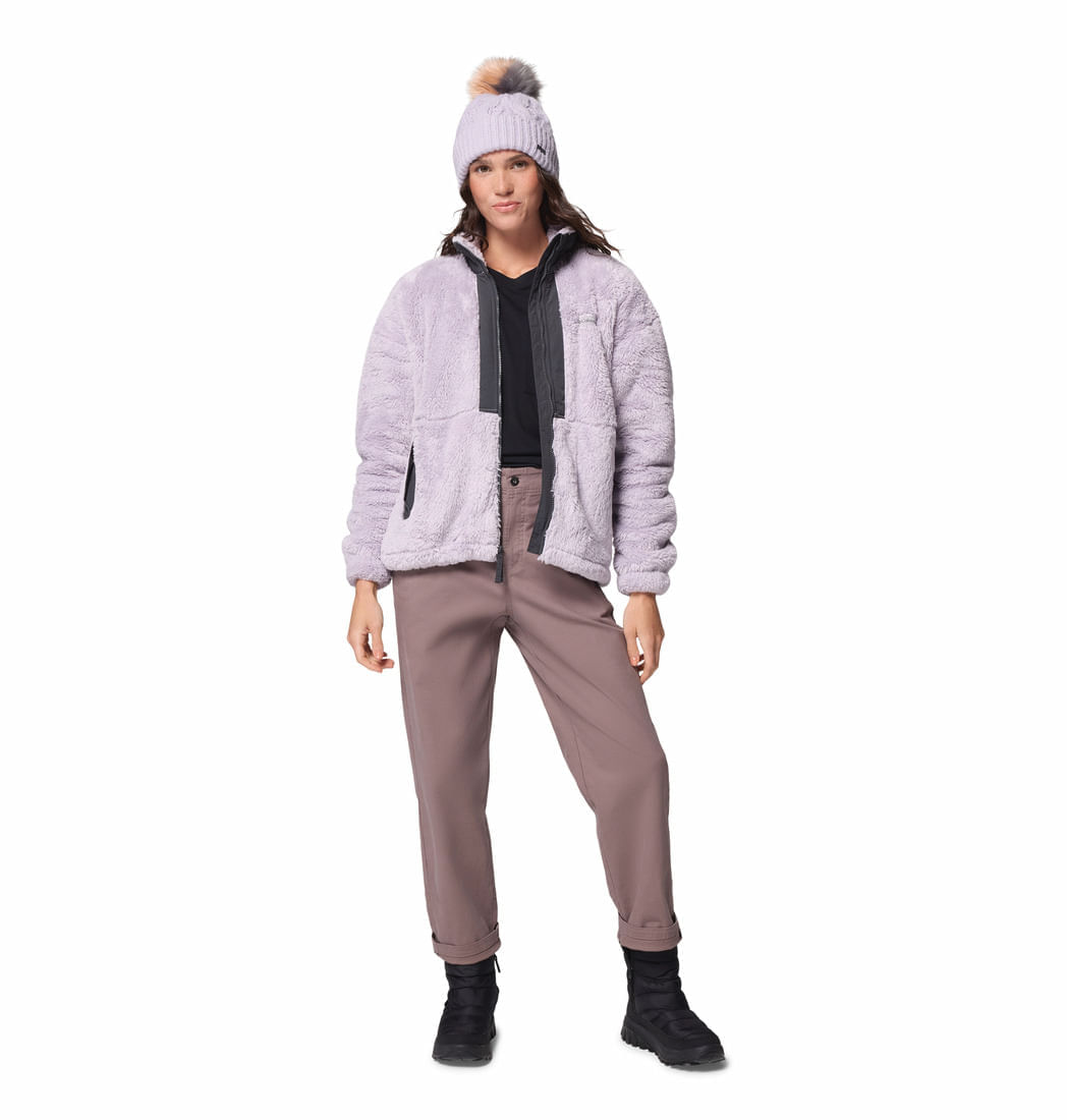 Polar Para Mujer Sherpa Con Cierre Completo Boundless Discovery™ Lila Vestuario