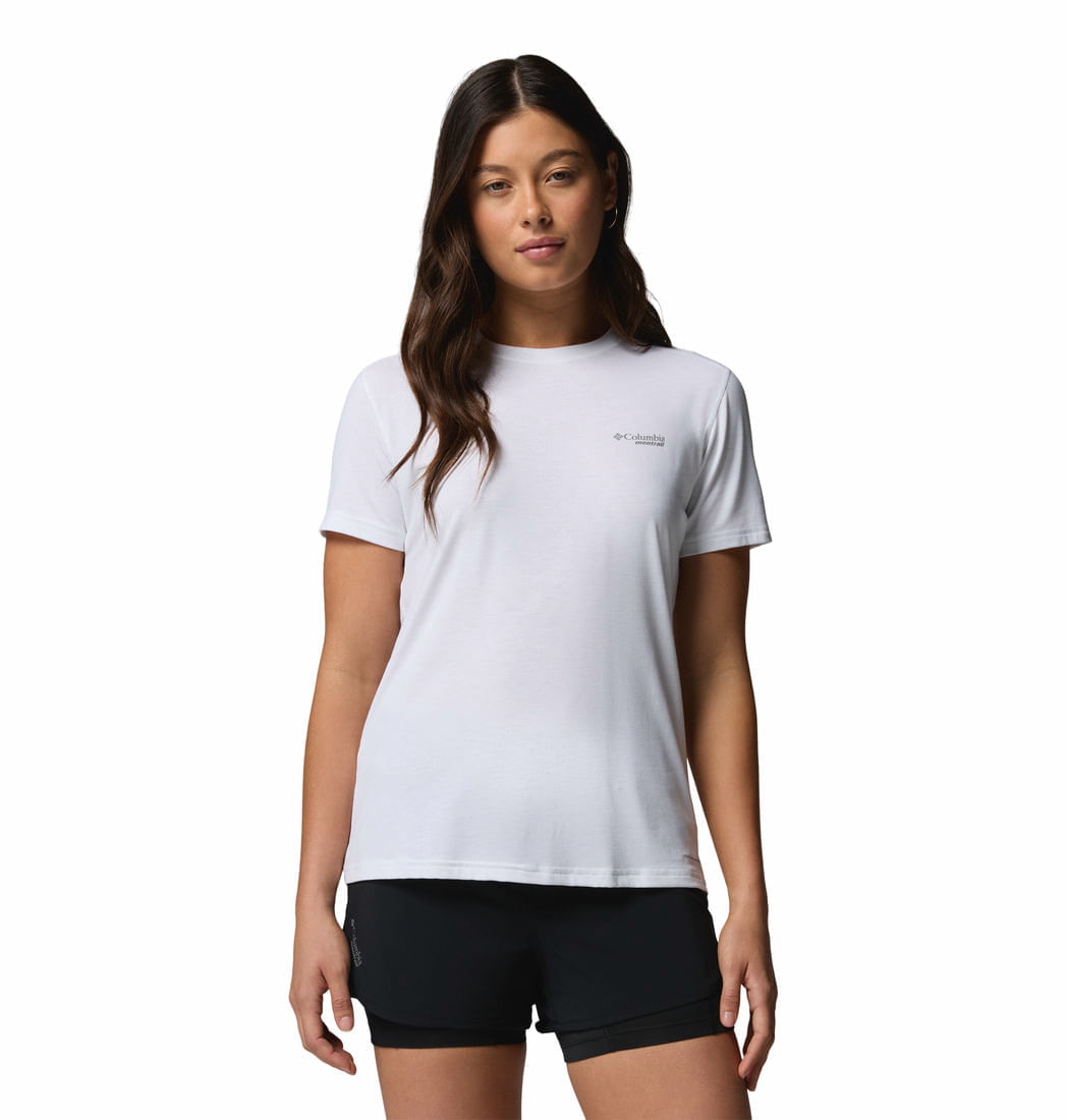 Polo Para Mujer Manga Corta Endless Trail™ Blanco Columbia