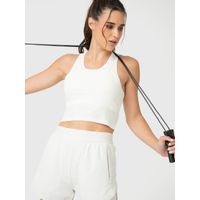 Bra Para Mujer Modal Rib Aloe Blanco Bsoul