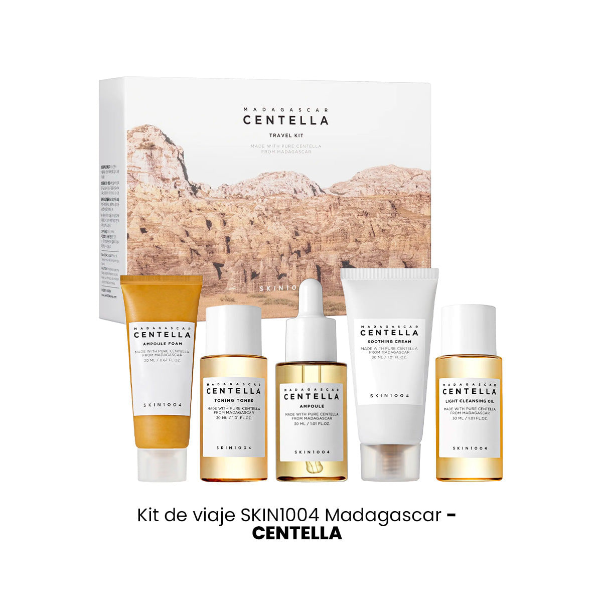 KIT DE VIAJE SKIN1004 MADAGASCAR CENTELLA