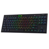 Redragon - Teclado Horus TKL K621 RGB Wired Wireless Switch Red Black