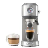 Cafetera Oster Espresso Compacta BVSTEM7200 Acero - MEGA IMPORT