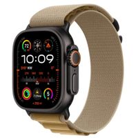 Correa Alpine Loop para Apple Watch Color Canela Cierre G Negro