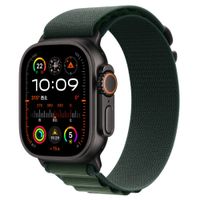 Correa Alpine Loop para Apple Watch Color Verde Oscuro Cierre G Negro