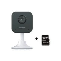 Cámara de Seguridad WiFi H1C de Lente Fijo Full HD Para Interiores + MicroSD 128GB  - Ezviz