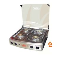 Cocina de mesa con tapa de vidrio Karen 22 4h