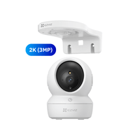 Cámara Inalámbrica Wifi 360º para interiores H6C 2K 3MP + Soporte de montaje- Ezviz