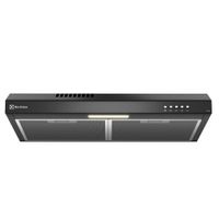 Campana Extractora Electrolux 60cm Alto Poder de Succión e iluminación LED Negra DE6SB