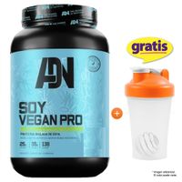 Proteína ADN Nutrition Soy Vegan 1.5 kg Vainilla + Shaker
