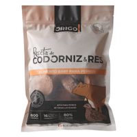 Alimento Crudo Congelado para Perros ORIGO Res Bolsa 800g