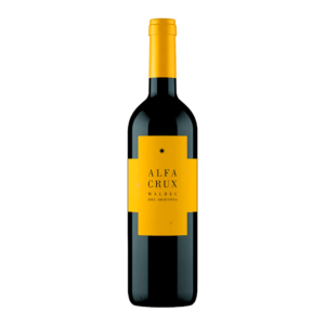 Vino tinto Alfa Crux malbec. Argentina