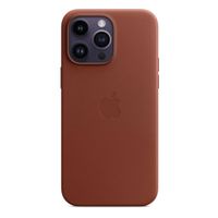Carcasa Lisa para iPhone 15 pro marrón