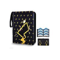 Folder 9 Pocket 720 Cartas Electrico Pikachu