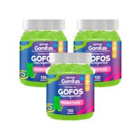 Gomitas Para Niños Gofos Con Fibra 130 Gomitas Sottcor 3 Und