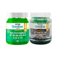 Gomitas Adulto Multivitaminas + Gomitas Citrato de Magnesio