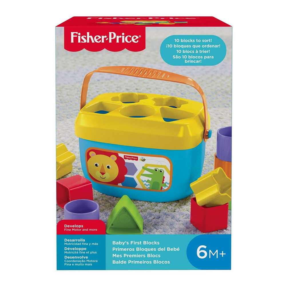 Fisher Price Primeros Bloques de Aprendizaje