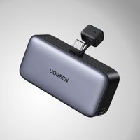 Power Bank UGREEN 5000mAh 20w PB503, con conector USB-C