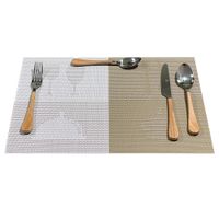 MANTELES INDIVIDUALES PARA MESA MÁRMOL SET 6 PIEZAS