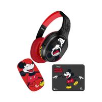 Pack Gamer Xtech Mickey Bluetooth: Audífonos On-Ear + Mouse + Mouse Pad