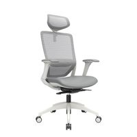 Silla Ergonómica Reclinable Slider Brazo 4D. Loop Gris Ofideas