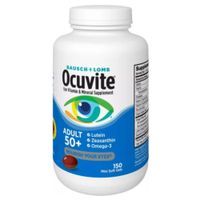 Ocuvite Vitamina para Ojo con Luteina Bausch + Lomb Adult 50+ x 150cap