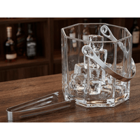 Vertex Ice Hielera Octogonal de Vidrio Premium