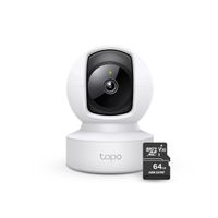 Cámara de Seguridad Wi-Fi  Tapo C202 Full HD 2mp + Micro SD64GB - Tplink