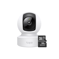 Cámara Wi-Fi de seguridad para el hogar Tapo C212 + Micro SD 64gb - Tp-Link