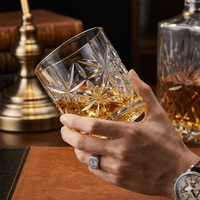 Vaso Whiskero Ritz Claridad Estelar en Vidrio Premium