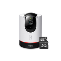 Cámara de seguridad Wi-Fi con giro Tapo C225 - MicroSD 128GB - Tp-Link