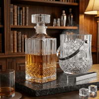 Set de Bar Premium Licorera El Gran Gatsby & Hielera Daisy