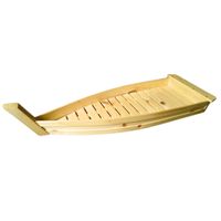 Barco Titanic madera tipo bandeja en madera para suchi comida marina