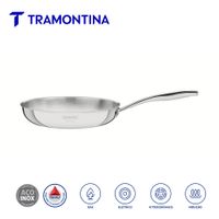 SARTÉN TRAMONTINA GRANO 20CM ACERO INOXIDABLE 1.2 L 62155200