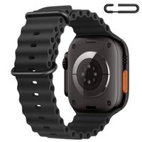 Correa Ocean Ultra para Apple Watch Color Negro Hebilla Ajustable Negro