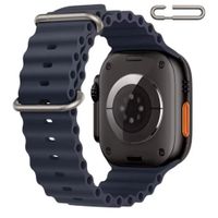 Correa Ocean Ultra para Apple Watch Color Gris Oscuro Hebilla Ajustable Titanio