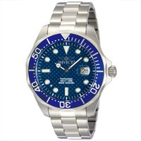 Reloj Invicta Pro Diver 12563 Hombre Fecha Acero Inoxidable Dial Azul