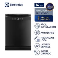 Lavavajillas 14 Sets Negro Electrolux EHFE14T2MSBXB