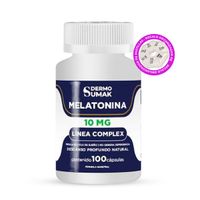 Melatonina Complex 10Mg  100 Cap  Dermo Sumak + Regalo Pastillero