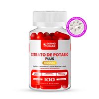 Citrato De Potasio 100Mg 100 Cap  Dermo Sumak + Regalo Pastillero