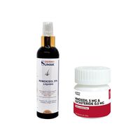 MINOXIDIL 5% LIQUIDO 120ML + Minoxidil 5mg & Dutasteride 0.5mg x 30Cap