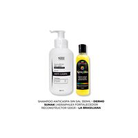 SHAMPOO ANTICASPA 350ML + KERAPHLEX FORTALECEDOR RECONSTRUCTOR 120GR
