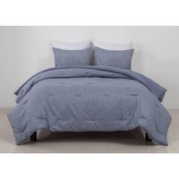 Edredon Pv26 Melange Acero King