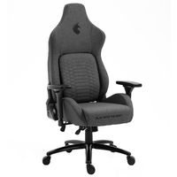 Silla Gamer Dreizt Titan Series Gris Premium Almohadilla Inteligente Reclinable Gas Lift Clase 4