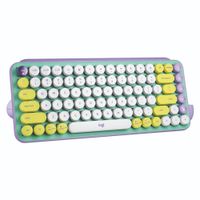 Teclado Logitech Pop Keys Multi-Device Wireless/Bt Cosmos Lavanda